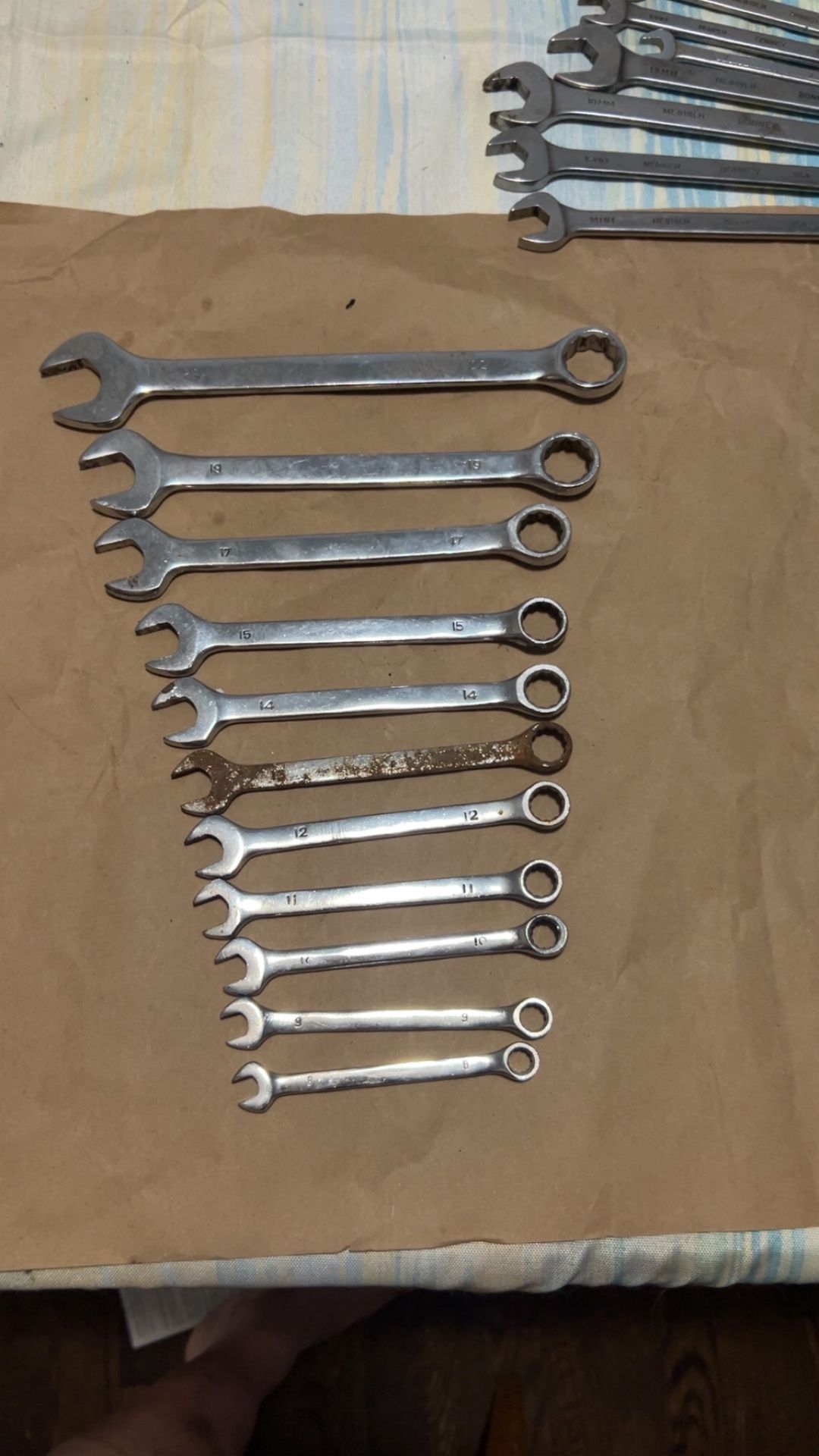Metric Wrench Lot