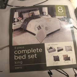 8 Piece Complete Set King Paris
