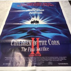 Vintage Children of the Corn Movie Poster