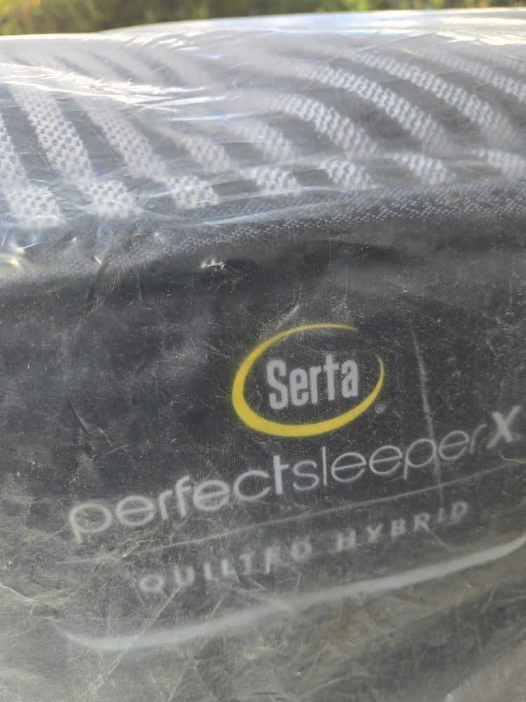 14"thick King Serta Hybrid X Medium Firm