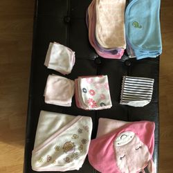 Baby Hooded, Wash, Burp Clothes (All)