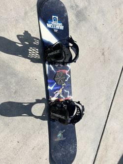 Youth Snowboard and Boots