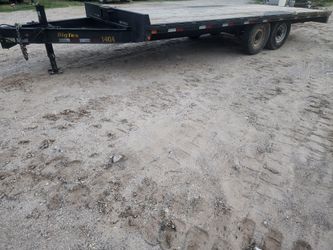 2017 Big Tex 20' Flatbed Trailer 