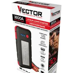 VECTOR 1600 PORTABLE CAR BATTERY JUMPER