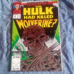 1993 What If Comic #50, The Hulk Had Killed Wolverine