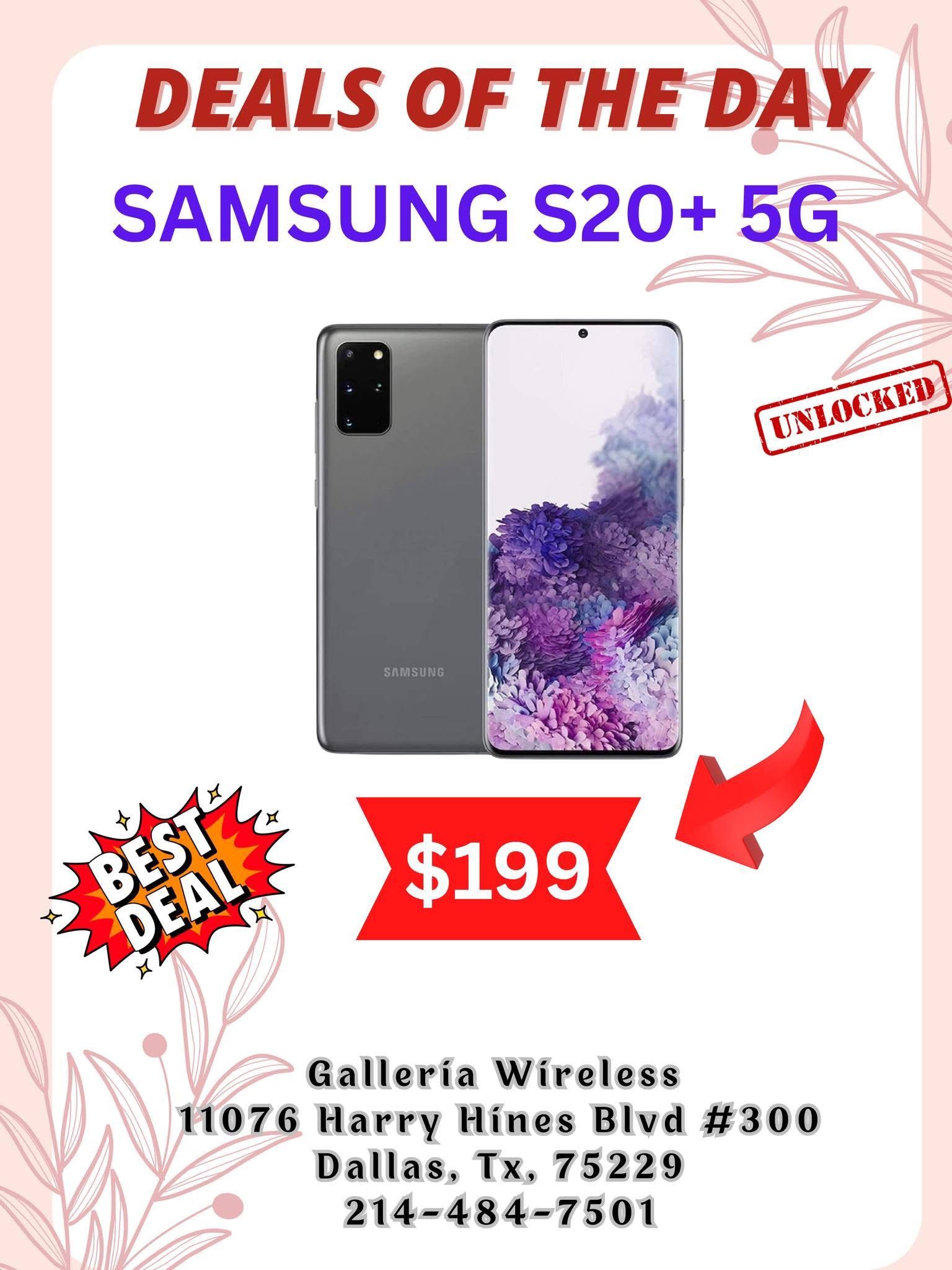 Smartphone S20 Plus Monthly Deals Phone Best Deal S20 Plus Mobile