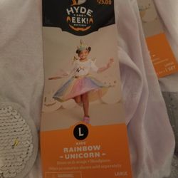 Rainbow unicorn Halloween costume