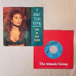 Y Kant Tori Read Two 7" 45 Vinyl Single Cool On You Island The Big Picture Tori Amos