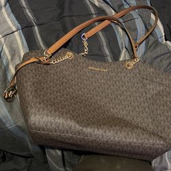 Michael Kors Signature Brown Bag