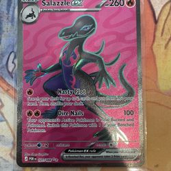 Salazzle Ex Pokemon Perfect Order 