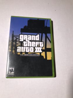 Grand Theft Auto III, GTA 3 (Microsoft Xbox, 2003)