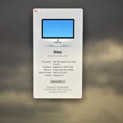 2017 Mac Computer 