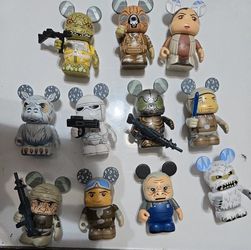 Disney Vinylmation - Star Wars Lot. Set of 11 