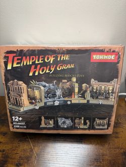 NEW TOK MOC Temple of the Holy Grail Building Block Set (2,388 Pcs) – Indiana Jones