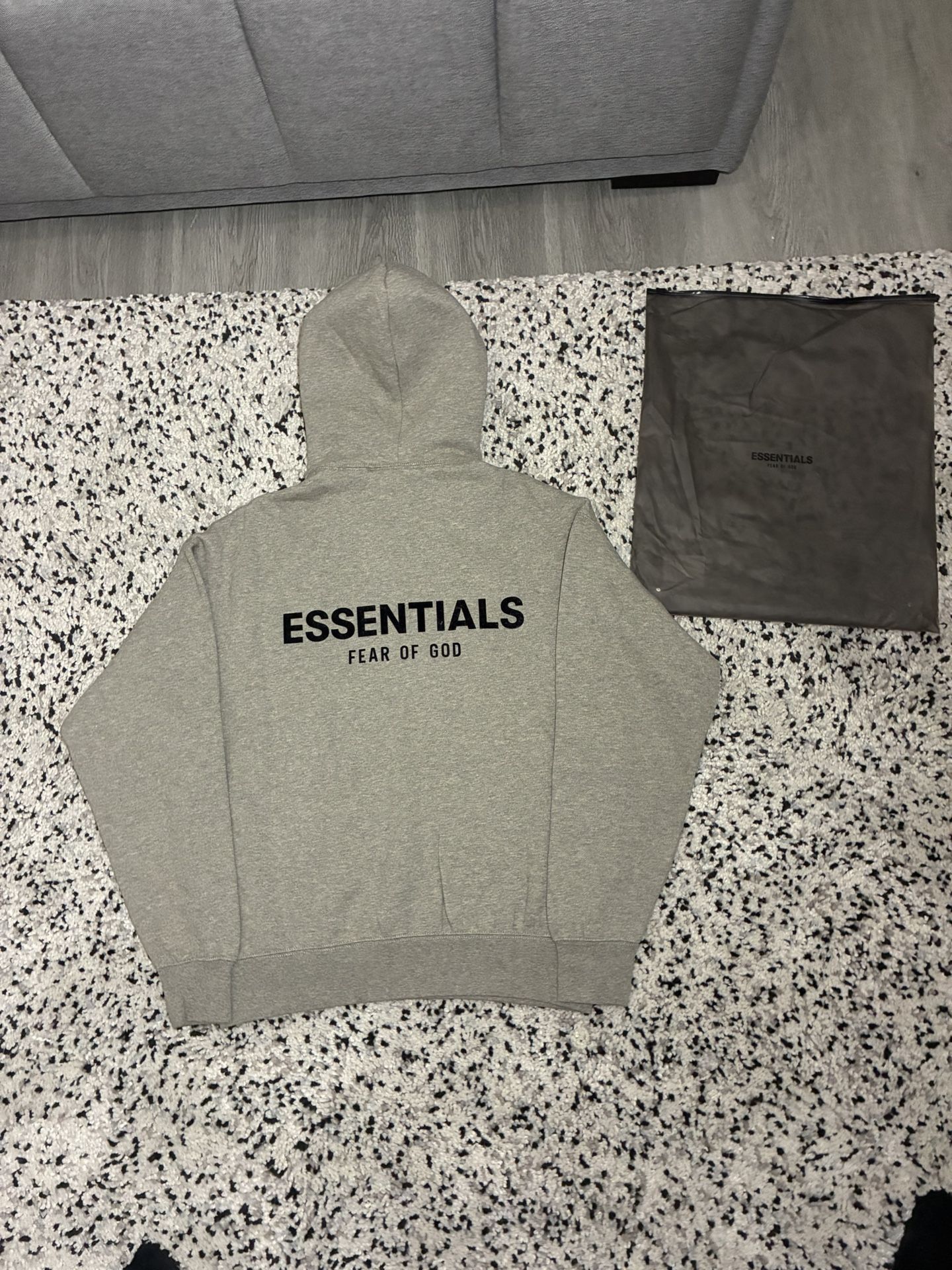 Xs Dark Oat Essential Hoodie