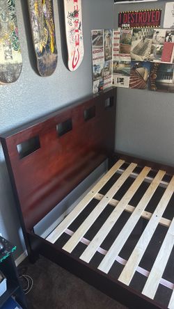Full sized bed frame 79in x 56in