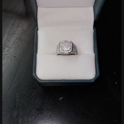 1.75 TCW 925 Moissanite Ring 