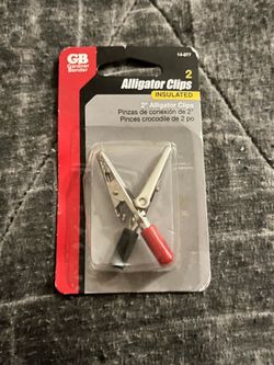 Gardner Bender 2" Insulated Alligator Clips 2-Pack