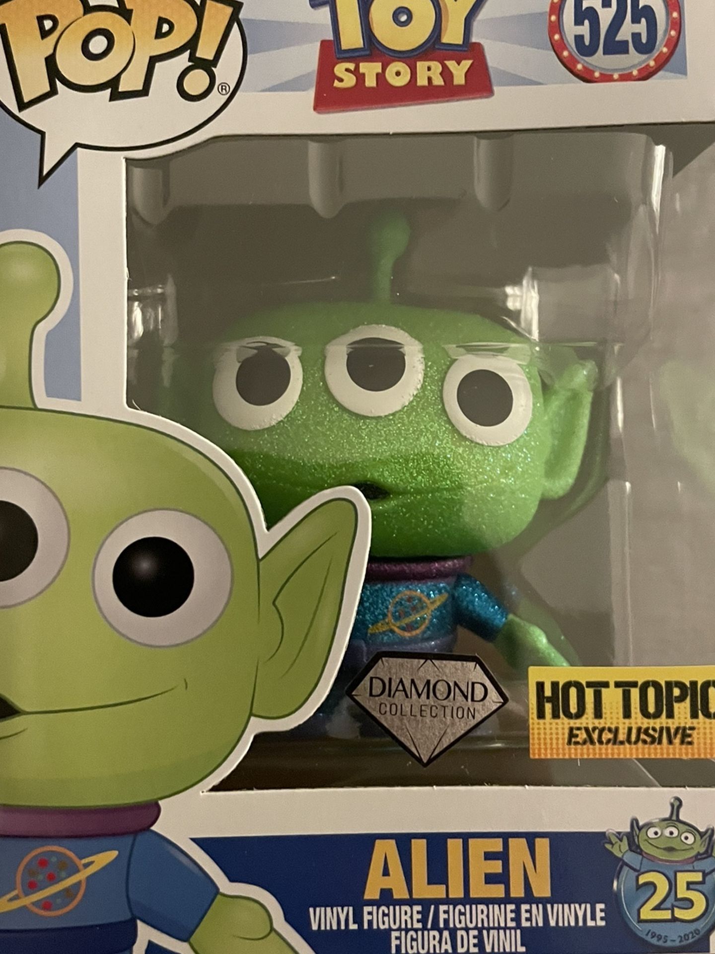 Diamond Toy Story Alien Funko Pop New Rare