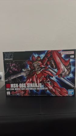Bandai 1/144 HGUC (High Grade Universal Century) MSN-06S Sinanju model ki
