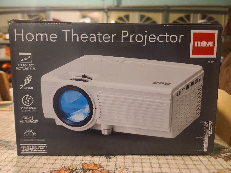 RCA 480P LCD Home Theater Projector 