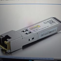 10Gtek SFP to RJ45 1000BASE-T Copper Transceiver, 1.25G SFP