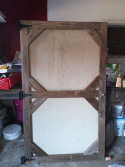 I have to doors. building door is72"long and 42 1/2"wide.. Moble home door is 73 1/2" long n 32"wide