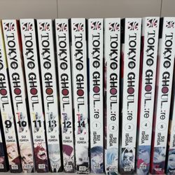 Tokyo Ghoul manga set + Tokyo Ghoul:Re
