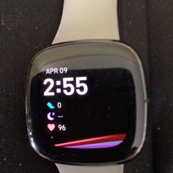 Smart Whatch Fitbit Sense, Whit Charger