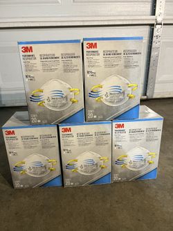 3M N95 Mask 20ct X 5boxes