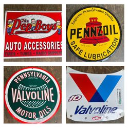 Metal Signs $10 Each