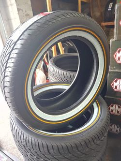 New vogue tires. $0 DOWN TO RIDE TODAY! Ulohos 2940 N Keystone Mon-Sat 10-6pm