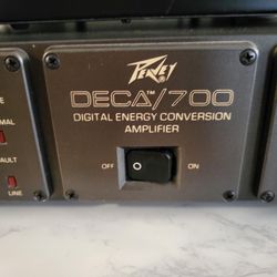 Peavey Deca/700 Powered Amplifier 