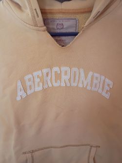 💛💛Abercrombie and Fitch East Coast Vintage Yello Hoodie💛💛