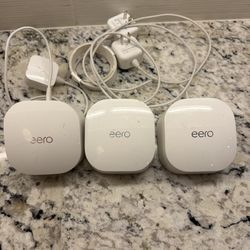 3 Eero Pro Wi-Fi Mesh System Extender 