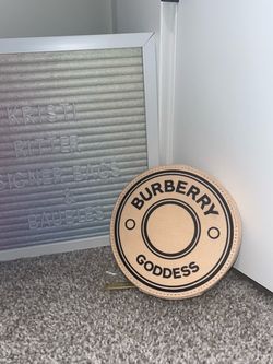 Burberry Goddess Round Jewelry Pouch