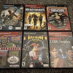 PS2 Games - Prices Vary