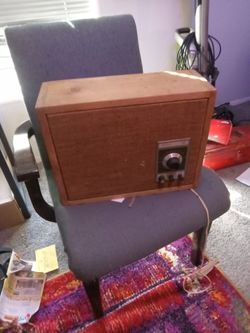 Antique Radio From 1940's Handbuilt