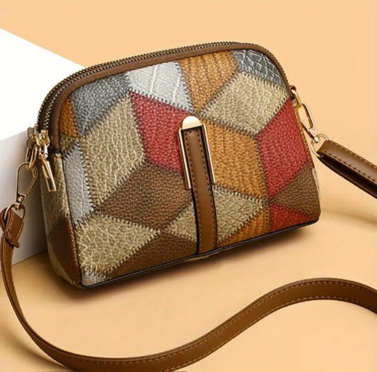 Very Cute Hand bag colors Brown, Red, Yellow
