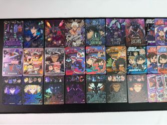 Solo Leveling Mapniverse VOLUME 3 HITS CARD LOT HR *UR* HR UR SR SR* 37 CARD NM