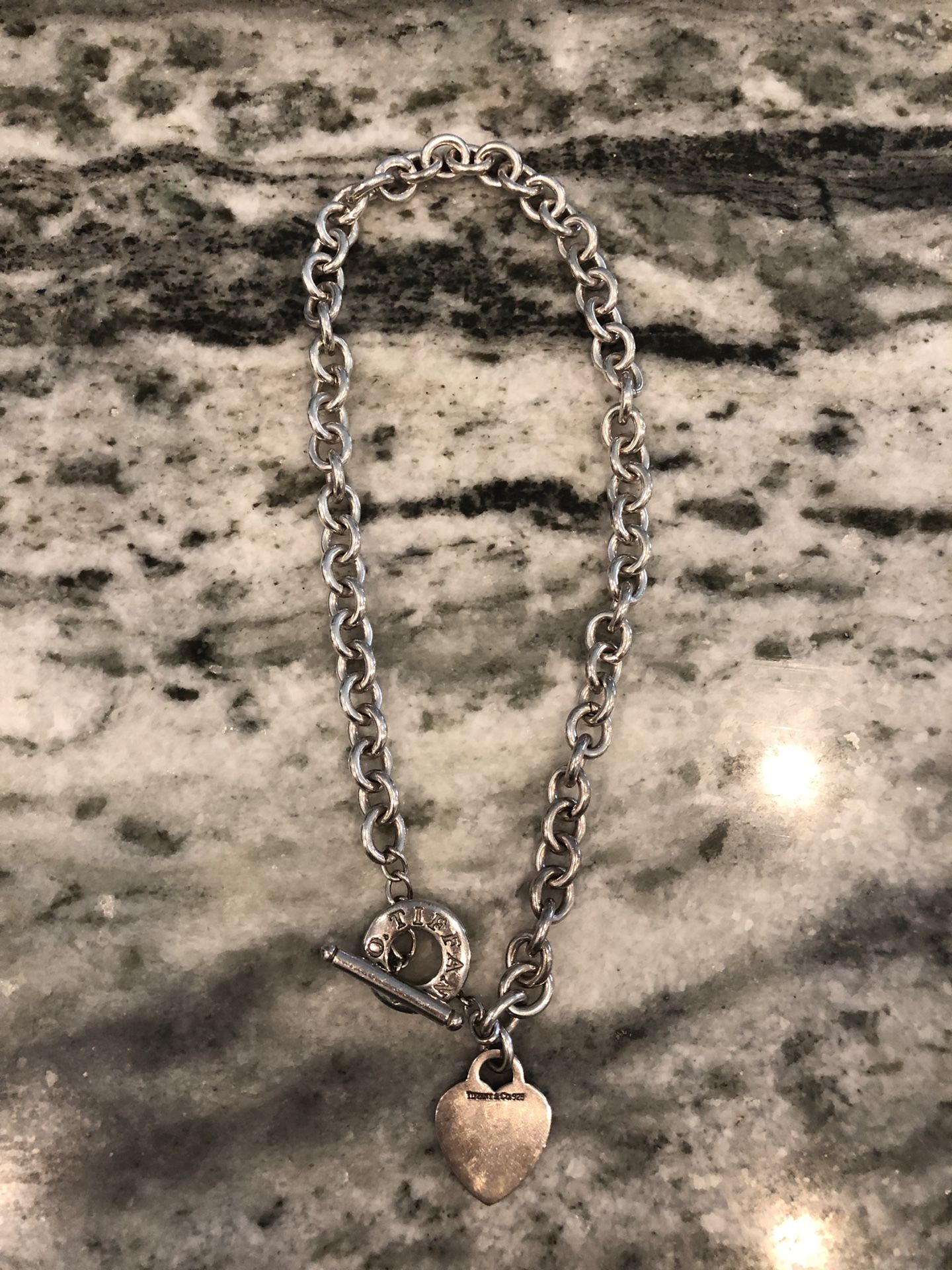 Tiffany’s toggle necklace and bracelet set