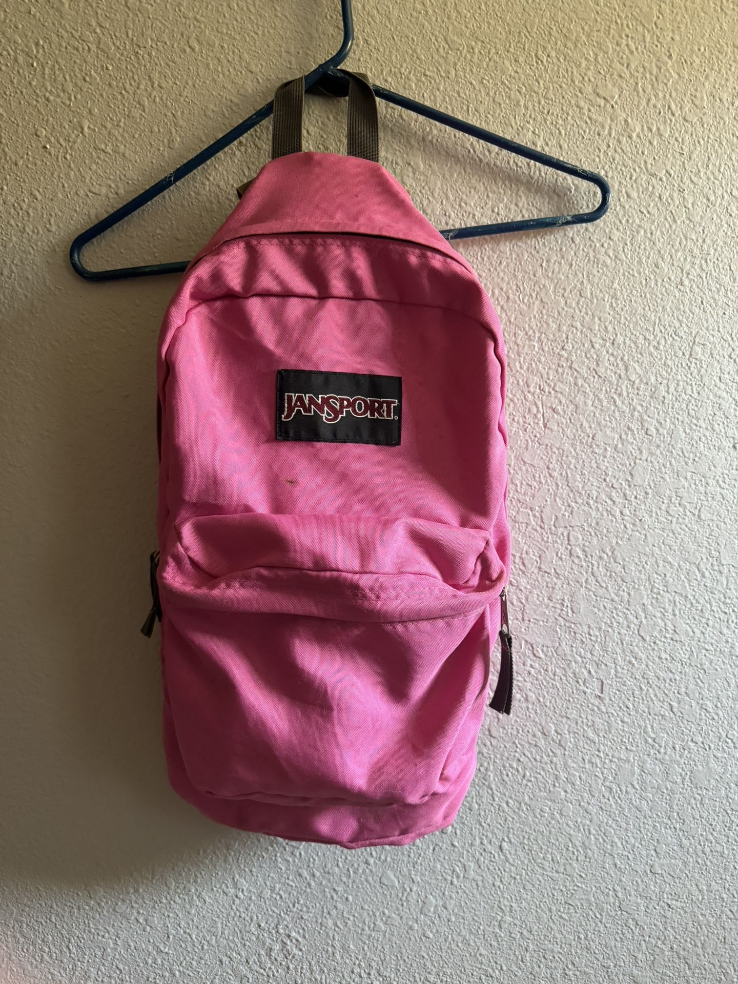 Pink Jansport Backpack
