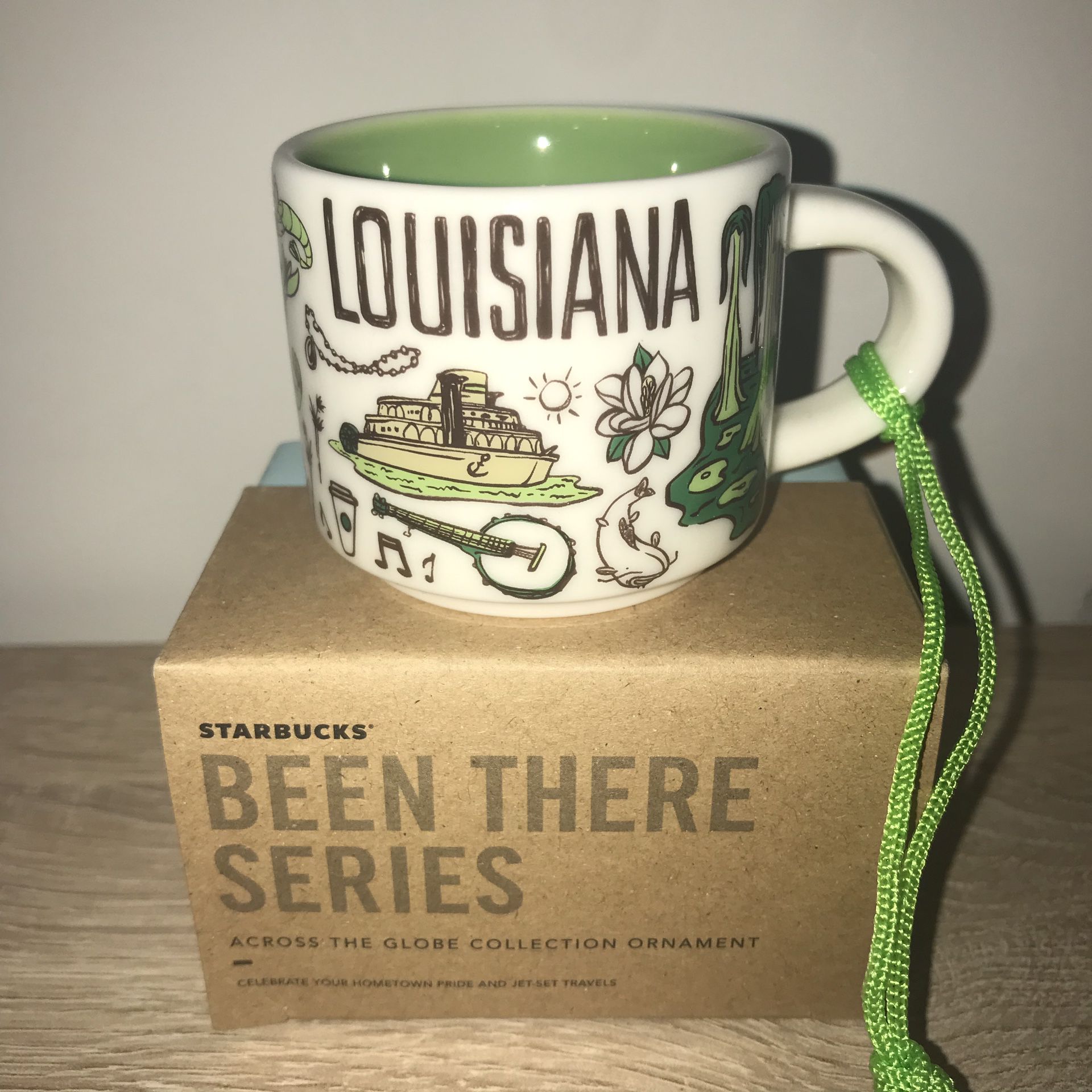 Starbucks Mug Ornament Louisiana Mug Been There Series BTO