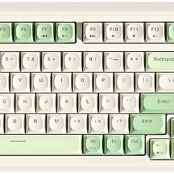 AULAw 99 Key Keyboard, Tri-Mode Bluetooth/2.4GHz/USB-C Cute Creamy Gaming Keyboard With Number Pad