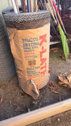 K-Lath Stucco Netting Paper Back Grade D