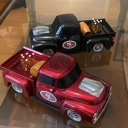 Brand New Customized Bluetooth Raiders & Niners Bluetooth speaker trucks $60 each 