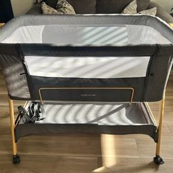 Baby Crib Bed Side Sleeper 