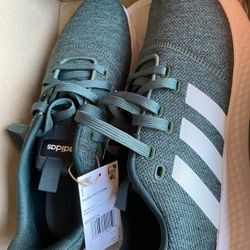 New Women’s adidas Shoes Puremotion Green Oxide/Off-White/Magic Beige 10