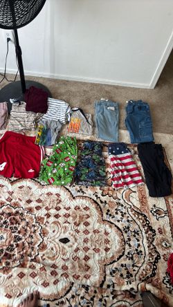 Boys Jeans And Shorts And Shirts