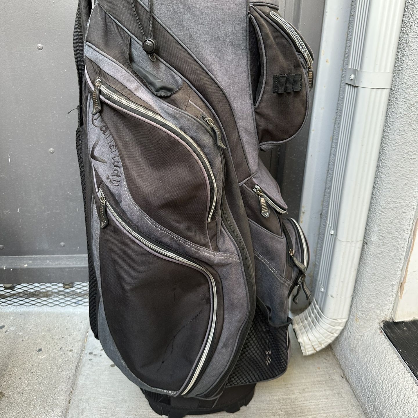 callaway org 14 cart bag rain cover Callaway ORG 14 cart bag Black /Gray W/Rain Cover for Sale in Los Angeles,  CA